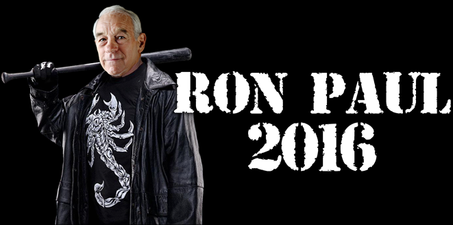 Ron Paul's new campaign logo.